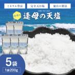 手作り天然塩 200g×5パック