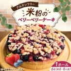 グルテンフリー ヴィーガン 米粉のベリーベリーケーキ18cm…