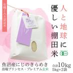 魚沼産にじのきらめき 玄米 10kg