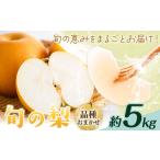 旬の梨 品種おまかせ 約5kg