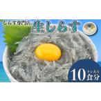 土佐のお刺身 生しらす 10個