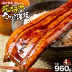 鹿児島産 超特大 うなぎ 蒲焼 240g×4尾