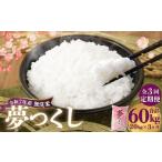 無洗米 食味鑑定士厳選 夢つくし 20kg