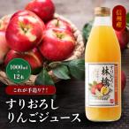 すりおろし りんご ジュース 12本