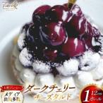 ケーキ タルト 贅沢 ダークチェリー 1ホール