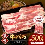 牛バラスライス2mm 500g×1