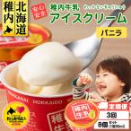 稚内牛乳 アイスクリーム バニラ 8個セット 各90ml
