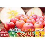 ふるさと納税 【26年3月発送】りんご 平均糖度13度以上！ 葉とらずサンふじ 約3kg 訳あり 青森 果物 フルーツ 林檎 リンゴ くだもの 不揃い 規格.. 青森県弘前市