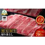 肉 牛肉 黒毛和牛 切り落とし 700g