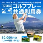 1000円券×30枚 ゴルフ場利用