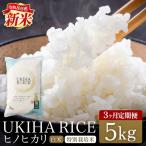 米 玄米 UKIHA RICE 5kg×3回