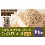 ぶんぶんファーム 自然栽培 ひのひかり 玄米 30kg
