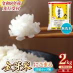 BG無洗米 金芽米にこまる 2kg×3回