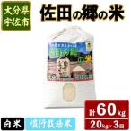 佐田の郷の米 慣行栽培米 計60kg