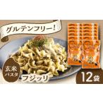 玄米パスタ フジッリ12袋セット 玄米 パスタ