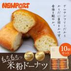 もちもち米粉ドーナツ 10個セット 約65g×10個