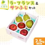 ラ フランス サンふじ 詰合せ 2.5kg