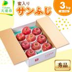 りんご ミツ入り サンふじ 3kg
