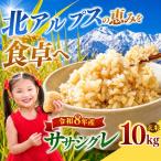 ササシグレ 玄米 約10kg