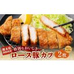 ロース豚カツセット 約130g×2枚入り 計約260g 豚ロース 豚ロース肉 ロース 豚カツ セット