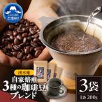 湧水庵 自家焙煎珈琲豆 200g×3袋