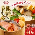 さわら&銀鮭 切身 計40切れ