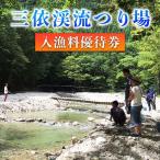 三依渓流つり場 入漁料優待券 1名様
