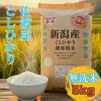 コシヒカリ 令和8年産 無洗米 5kg
