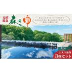天然温泉 森のゆ 大人 入館券 入浴券×3枚セット