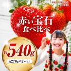赤い宝石 とちあいか スカイベリー 食べ比べ 約540g