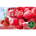 増永農園のあまおう冷凍いちご 約1kg