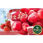 増永農園のあまおう冷凍いちご 約2kg