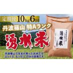 定期便 お米 特A 湧水米コシヒカリ