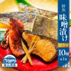 五本水産 富山湾鮮魚味噌漬け 10種×1 詰め合わせ