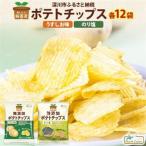 純 ポテトチップス うすしお味のり塩 各12袋