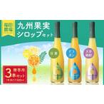 九州果実シロップ 3本セット 甘夏 デコポン