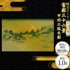 純金 ゴールド 富嶽三十六景 甲州三坂水面