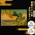 純金 ゴールド 富嶽三十六景 身延川裏不二