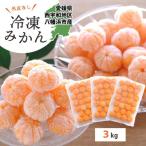 シロップ 化学薬品不使用 外皮なし むき冷凍みかん3kg