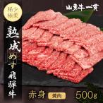 熟成めす 飛騨牛 山勇牛 焼肉 赤身 500g