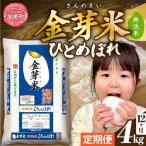 令和7年 産金芽米 ひとめぼれ 4kg×12回