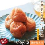 紀州南高梅つぶれ はちみつ漬け訳あり 500g×2