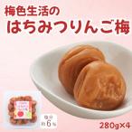 紀州南高梅 はちみつりんご梅 280g×4パック
