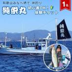 純栄丸 沖釣り乗合体験チケット 1名分 初心者OK