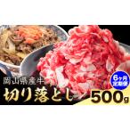 産牛 切り落とし 交雑牛 500g