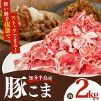 豚肉 小分け 小間 切り落とし2kg 500g×4パック