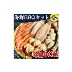 エビ バーベキュー セット 帆立 いか 牡蠣 4種40品
