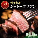 希少部位 博多和牛 シャトーブリアン ステーキ 1.2kg