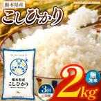 お米 こしひかり 無洗米 2kg