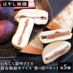 いちじく 最中アイス 富有柿 食べ比べセット 各5個